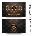 elegant invitation vip envelope ... | Shutterstock .eps vector #147626846