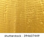 Gold Paint On Texture Wood