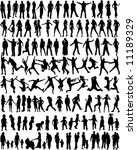 subject people silhouettes  ... | Shutterstock .eps vector #11189329