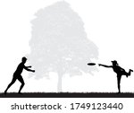 active time outside  playing... | Shutterstock .eps vector #1749123440