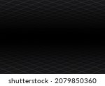 3d black geometric background... | Shutterstock .eps vector #2079850360
