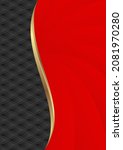 black and red abstract... | Shutterstock .eps vector #2081970280