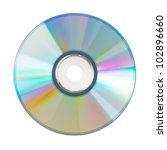 Shining cd for the computer on...