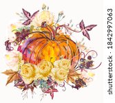autumn vector illustration... | Shutterstock .eps vector #1842997063