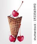 food vector illustration sweet... | Shutterstock .eps vector #1923565493