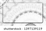 convex relief rectangular plate ... | Shutterstock . vector #1397139119