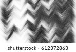black and white zigzag striped... | Shutterstock . vector #612372863