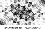 black and white pattern for... | Shutterstock . vector #760480540