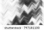 black and white zigzag striped... | Shutterstock . vector #797181100