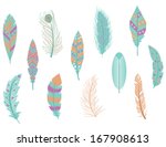 Digital Feathers Clipart In...