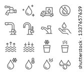 Water Icon Set. Contains Such...