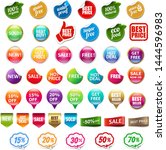 sale and discount labels set... | Shutterstock .eps vector #1444596983