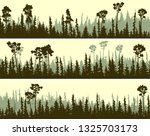 set of horizontal banners of... | Shutterstock .eps vector #1325703173