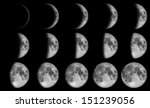 Phases Of The Moon   15 Day In...
