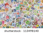 Postage Stamps From Different...