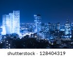 Tel Aviv  Skyline at night