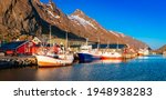 Norway Landscape  Fishing Boats ...