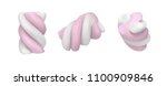 beautiful white and pink... | Shutterstock .eps vector #1100909846