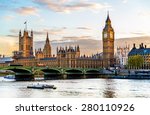 The Palace Of Westminster In...