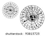 Vector Astronomical Clock