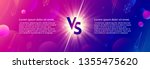 shining versus logo on abstract ... | Shutterstock .eps vector #1355475620