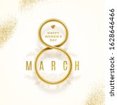 8 march international women's... | Shutterstock .eps vector #1628646466