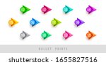 colorful bullet points  ... | Shutterstock .eps vector #1655827516
