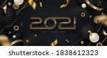 2021 New Year Logo. Greeting...