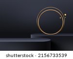 black podium for premium... | Shutterstock .eps vector #2156733539