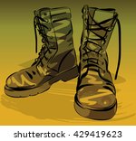 Combat Boots Free Vector Art , (5,102 Free Downloads)