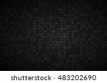 Black Abstract Background With...