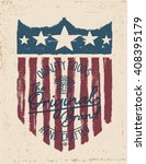 Vintage American Labels. Tee...