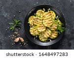 Grilled Zucchini  Courgette...