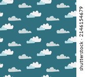  a seamless pattern of the sky... | Shutterstock .eps vector #2146154679