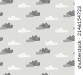 a seamless pattern of the sky... | Shutterstock .eps vector #2146154723