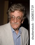 Small photo of Kurt Vonnegut arrives to private screening of THE DOOR IN THE FLOOR at the MGM screening room in New York on June 14, 2004