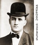 Small photo of Jack Zelig 1888-1912, Jewish American New York City gangster and associated with the Monk Eastman Gang. He was caught up in violence surrounding corrupt cop Charles Becker and Rosenthal murder case.