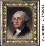 Portrait Of George Washington...