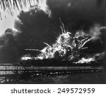 Explosion of the USS Shaw