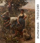 The Grape Harvest  By Leon...