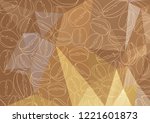 abstract polygonal background... | Shutterstock .eps vector #1221601873