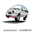 vector car isolated on white | Shutterstock .eps vector #114688933