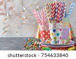 Colorful accessories for children's parties