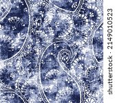Seamless Paisley Pattern With...