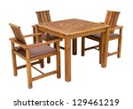 Wooden Table And Chairs ...