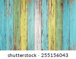 Vintage Wood Background With...