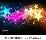 beautiful shining abstract... | Shutterstock .eps vector #776910229