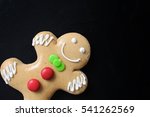 gingerbread cookie | Shutterstock . vector #541262569