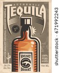 Tequila Promotional Retro...