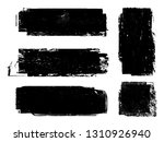 grunge paint roller . vector... | Shutterstock .eps vector #1310926940